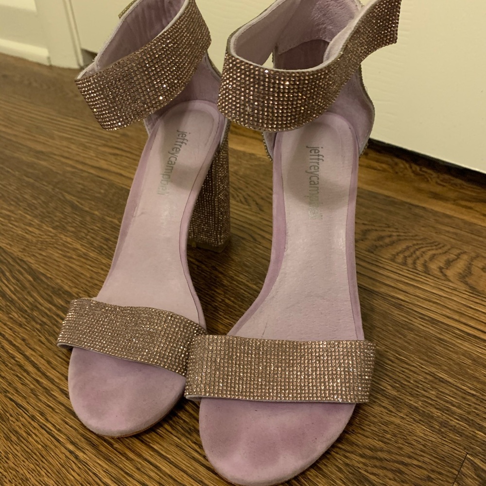 Jeffrey Campbell Ankle-Strap High Heel Sandals